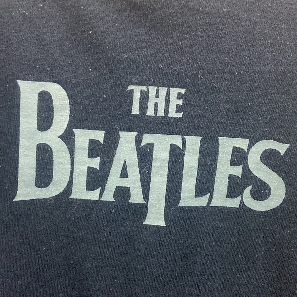 The Beatles 2005 Apple Corp. Kids Youth Size Large Navy Blue T Shirt - Picture 5 of 6